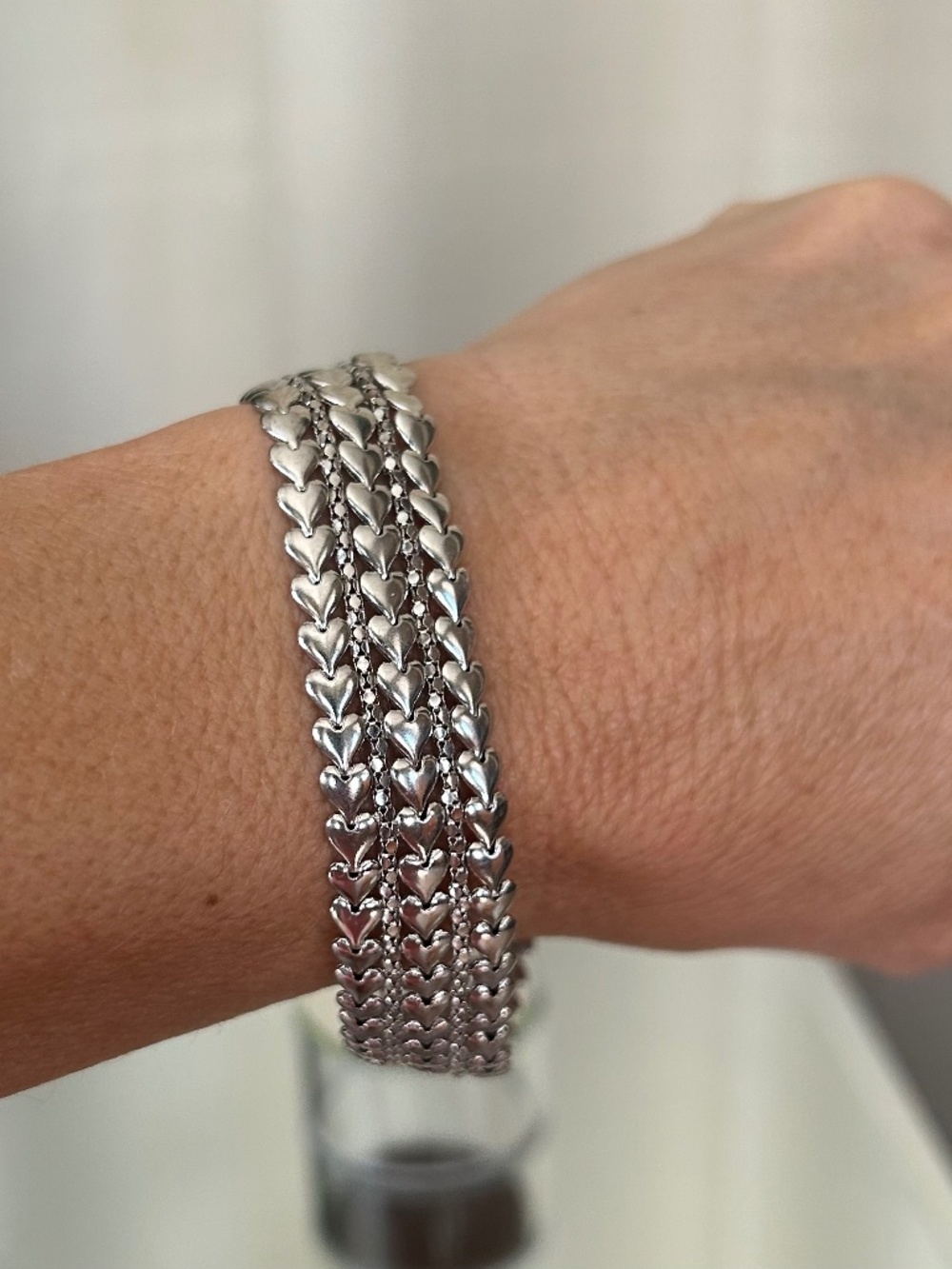 Brighton Silver Heart bracelet
